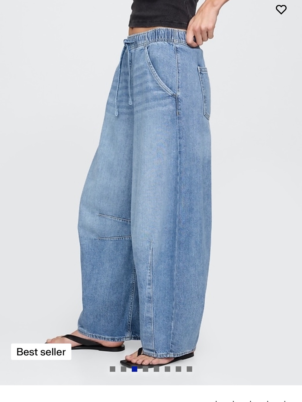 GAP Mid Rise Ultra Soft Horseshoe Jeans - Picture 4 of 4